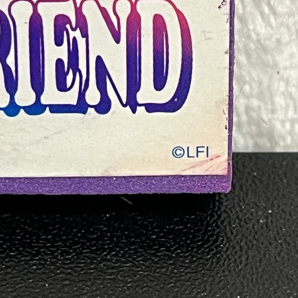 Lisa Frank Stamp FROM YOUR BEST FRIEND Cat Ball Of Yarn Vintage